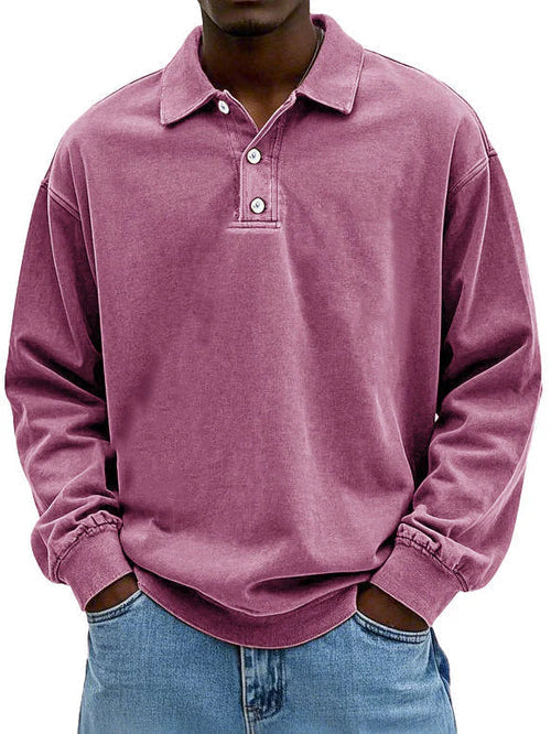 Polo à manches longues Smart-Casual