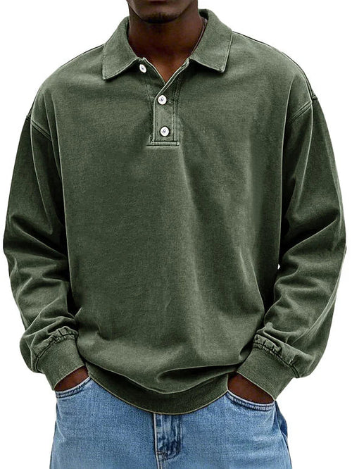 Polo à manches longues Smart-Casual