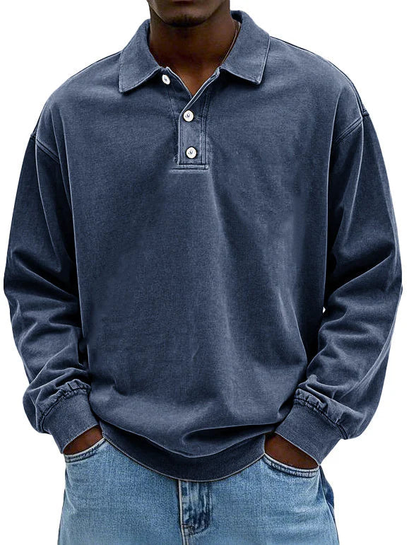 Polo à manches longues Smart-Casual