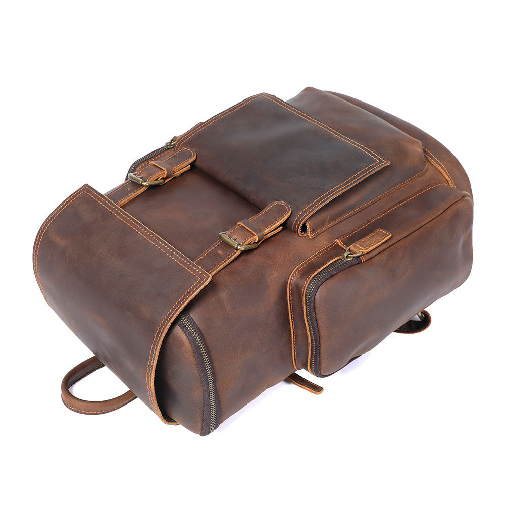 Charles - Sac à dos en cuir pour hommes