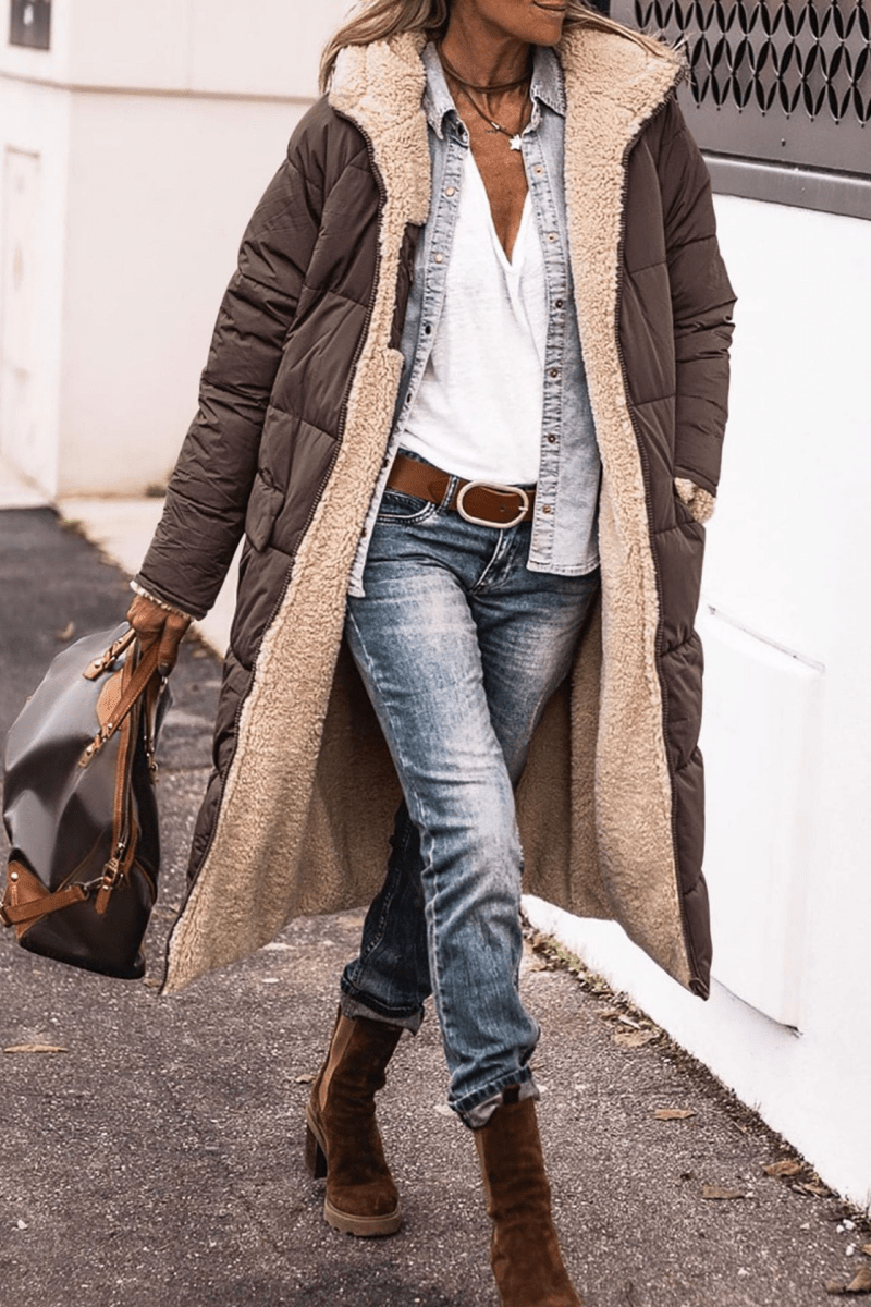 SASHA™ | Élégant Manteau Réversible