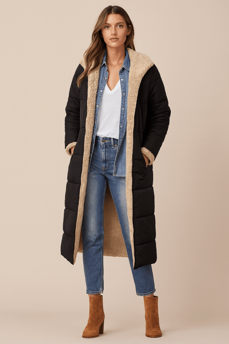 SASHA™ | Élégant Manteau Réversible