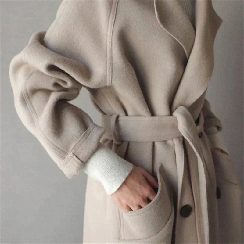 VICTORIA - ÉLÉGANT MANTEAU LONG