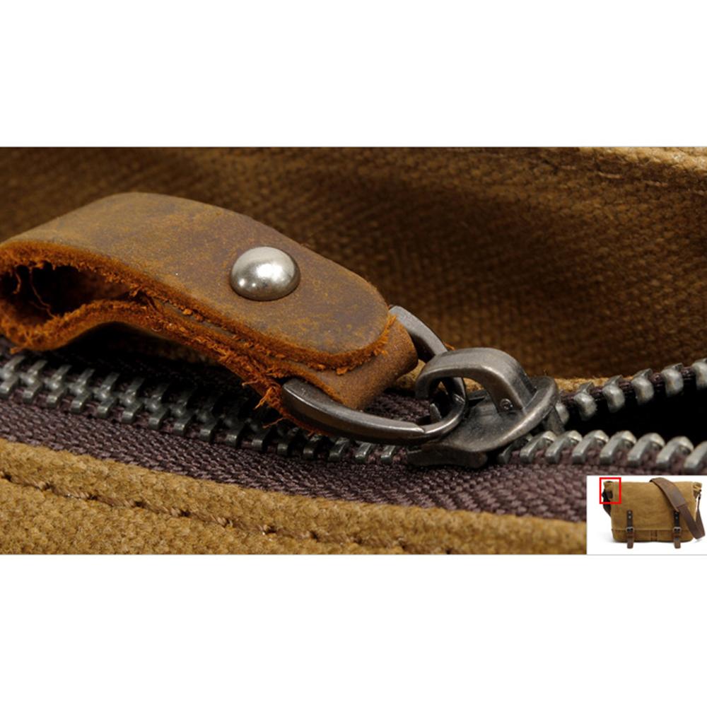 Joshua - Sac à bandoulière en toile pour hommes