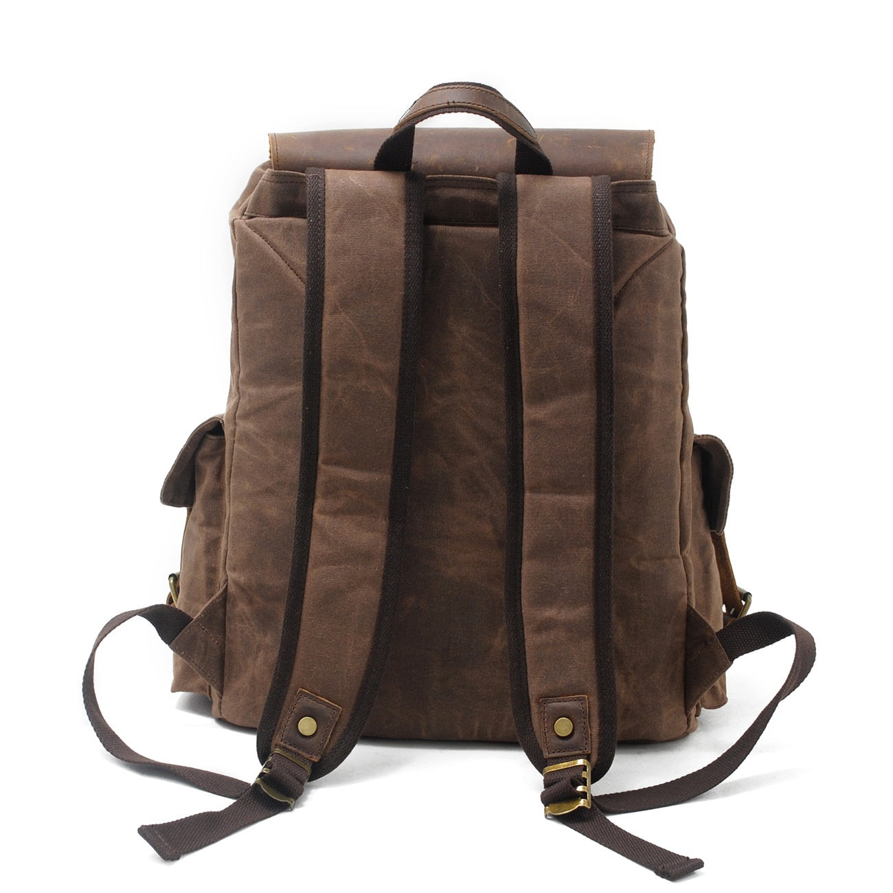 Jacob - Sac à dos vintage en toile cirée