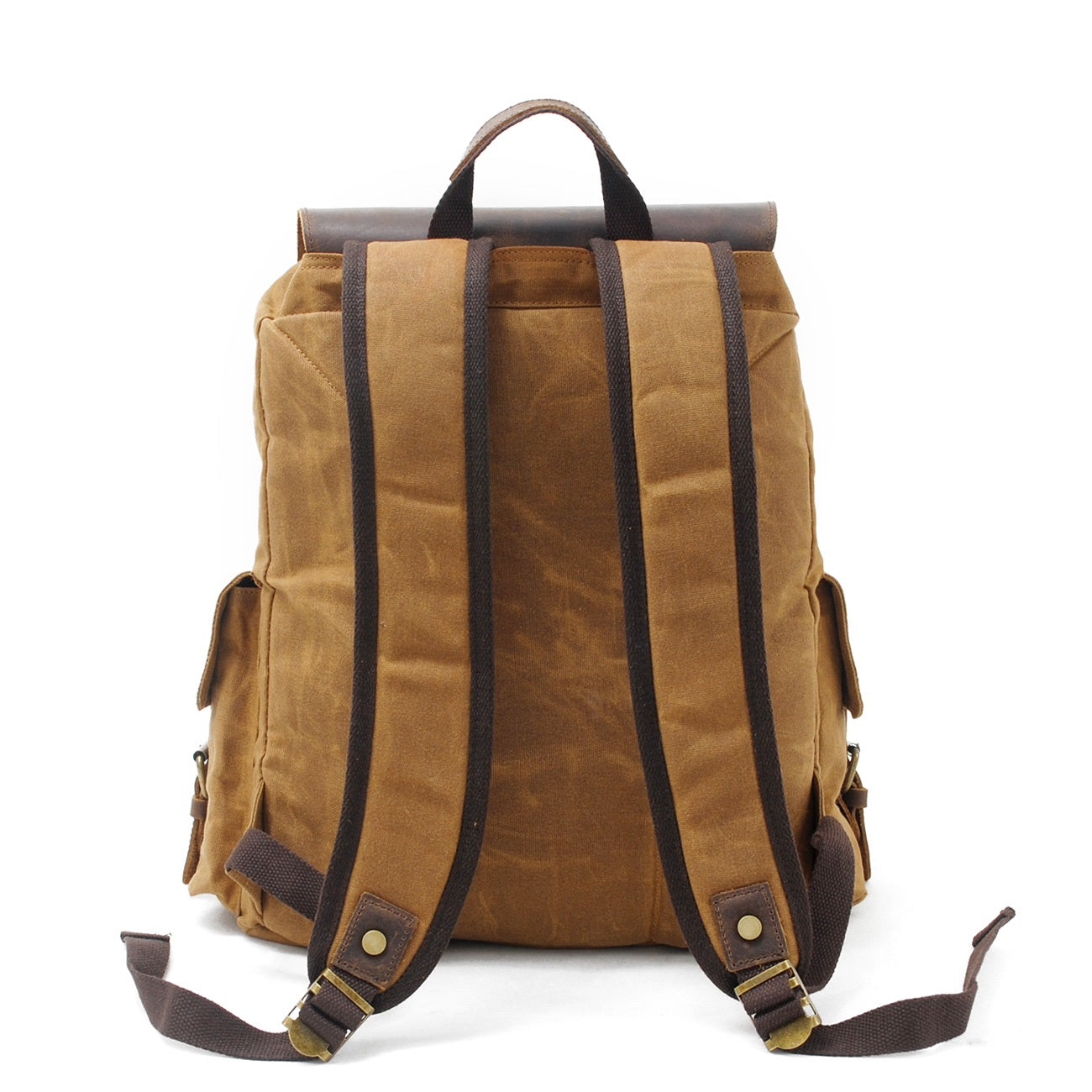 Jacob - Sac à dos vintage en toile cirée