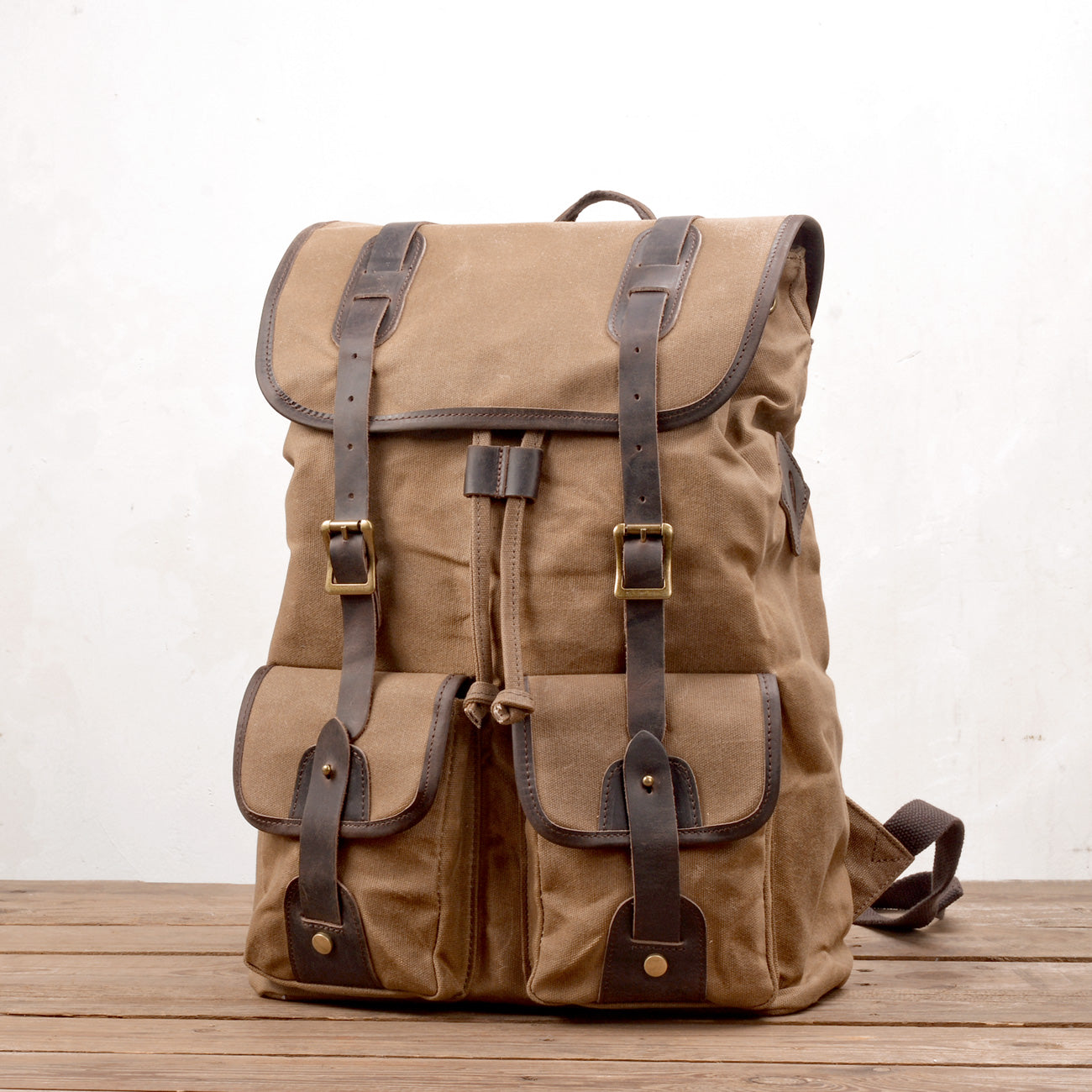 Marcus - Sac à dos de voyage en toile robuste