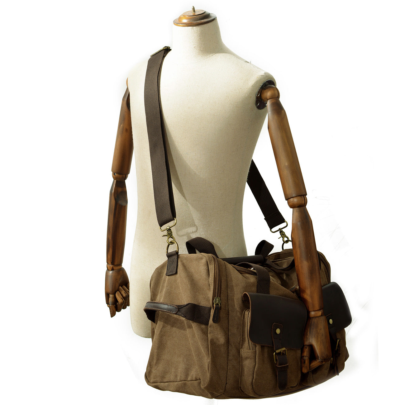 David - Sacs de voyage en toile et cuir pour hommes
