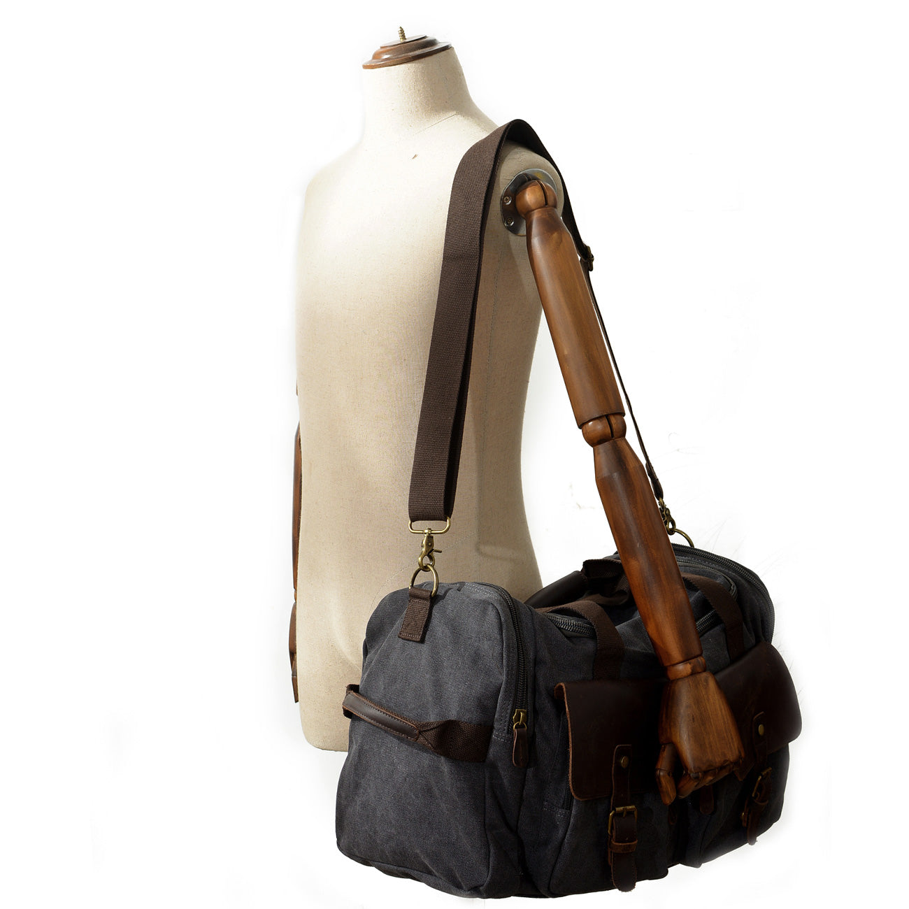 David - Sacs de voyage en toile et cuir pour hommes