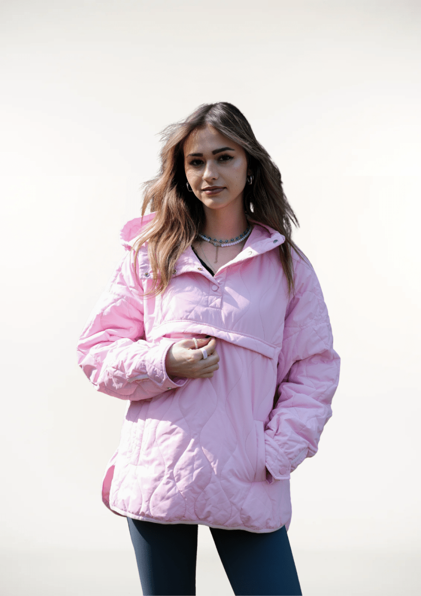 SAULE | Veste à Capuche Imperméable en Matelassé