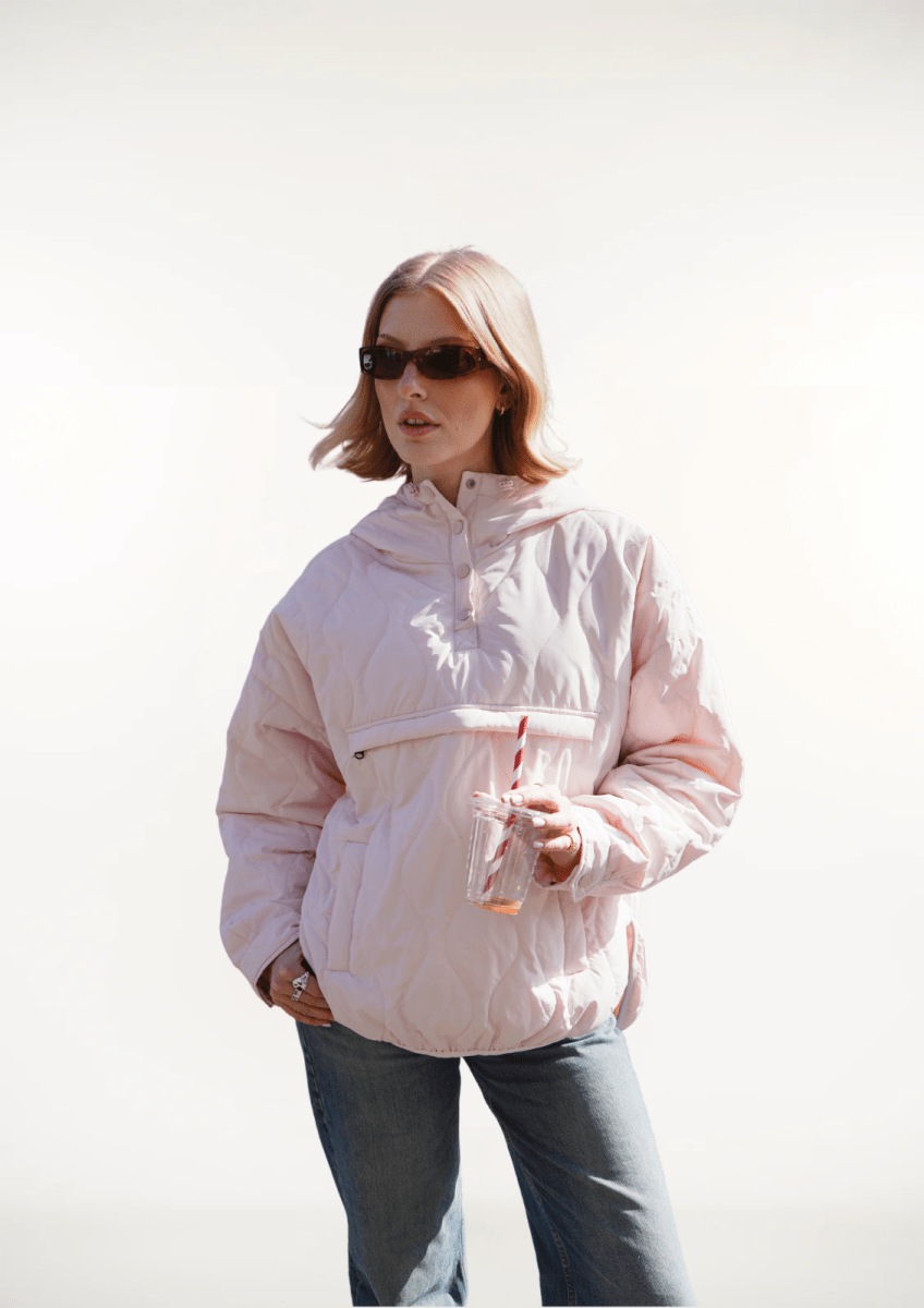 SAULE | Veste à Capuche Imperméable en Matelassé