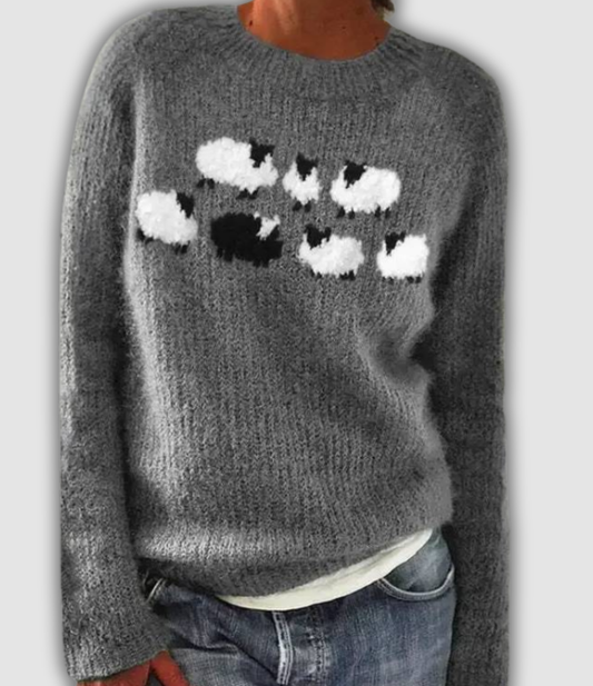 Amélie | Pull rétro chic