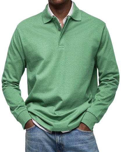 Marc-André | POLO DE LUXE À MANCHES LONGUES