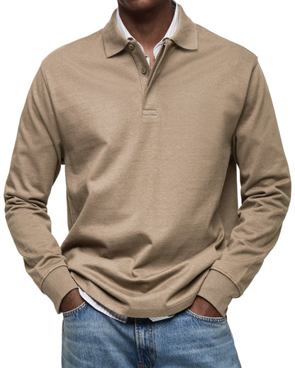 Marc-André | POLO DE LUXE À MANCHES LONGUES