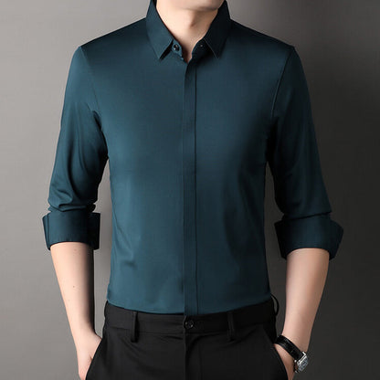 Chemise Extensible Anti-Rides