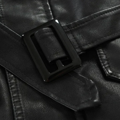 Léa | Veste de Biker Élégante