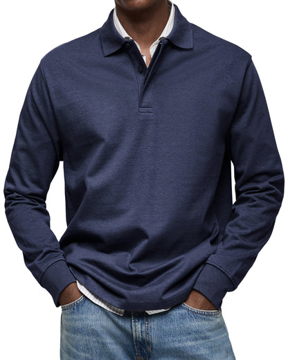 Marc-André | POLO DE LUXE À MANCHES LONGUES