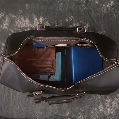 Joseph - Sac de Voyage en Cuir Grande Capacité
