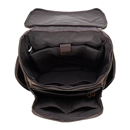 Nicholas - Sac à dos en cuir vintage pour hommes
