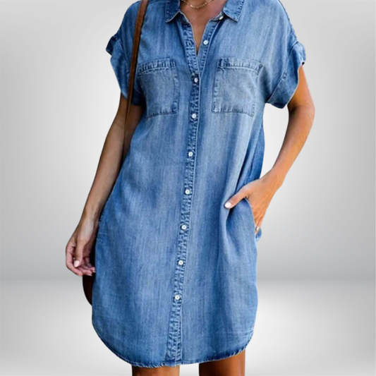 Vera® | Robe en Jean Décontractée