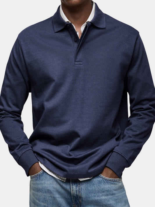 Marc-André | POLO DE LUXE À MANCHES LONGUES
