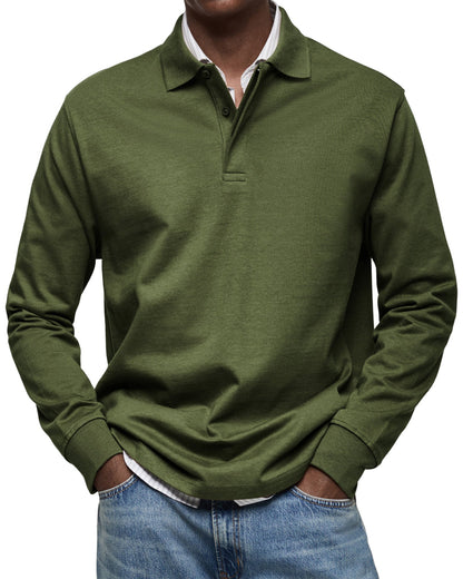 Marc-André | POLO DE LUXE À MANCHES LONGUES