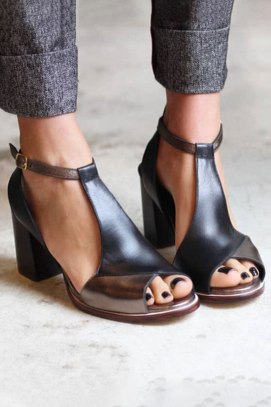 Nadia | Sandales Chic Noires