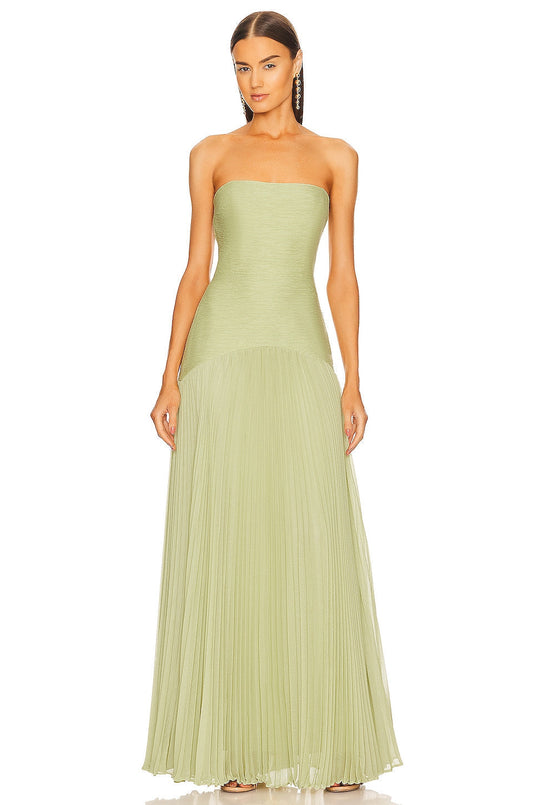 Carina | Robe longue sans manches