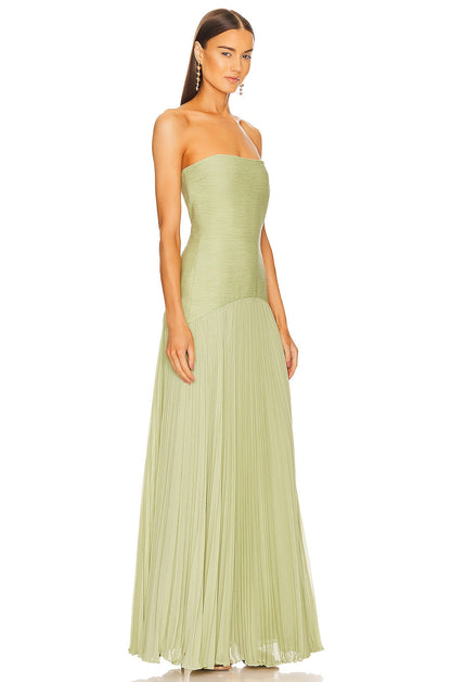 Carina | Robe longue sans manches