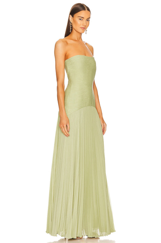 Carina | Robe longue sans manches