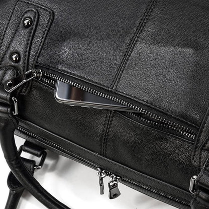 Justin - Sac de Voyage en Cuir de Vache Souple