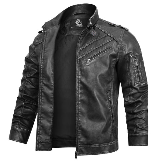 Léonard™ | Veste en cuir moderne et robuste pour hommes