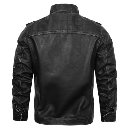 Léonard™ | Veste en cuir moderne et robuste pour hommes