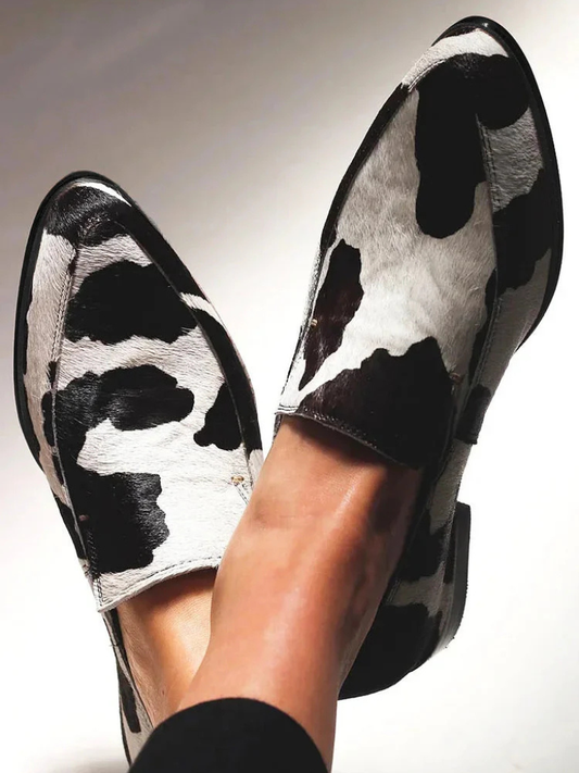 Livia - Mocassins en Cuir de Vache