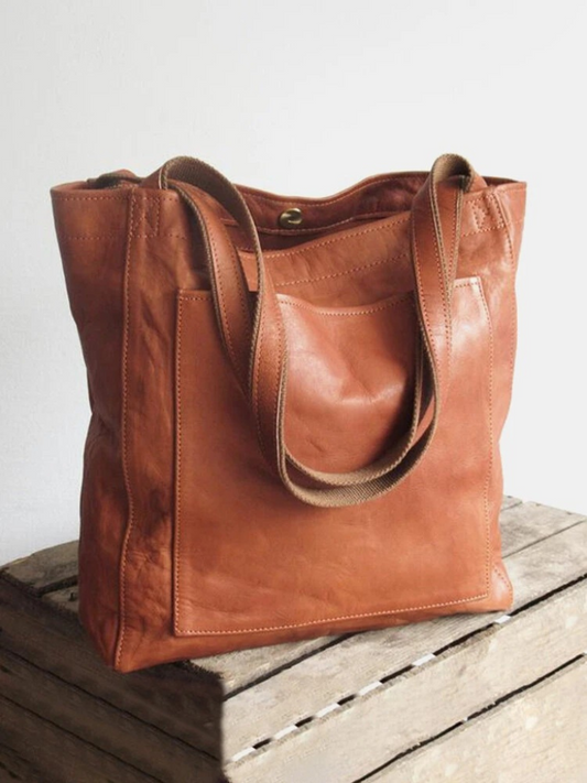 Sabine Leather Waxed Bag