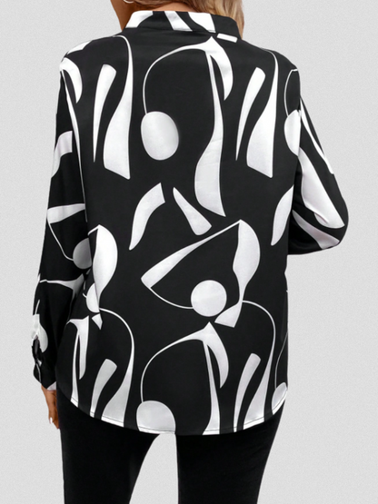 Blouse Lyra aspect satiné