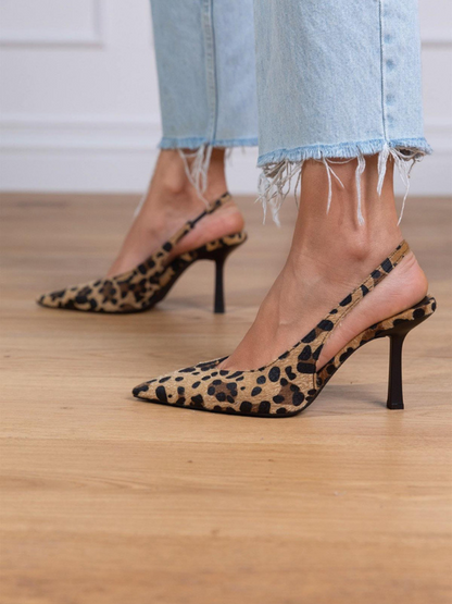 Sandalettes à Talon Slingback Isabelle
