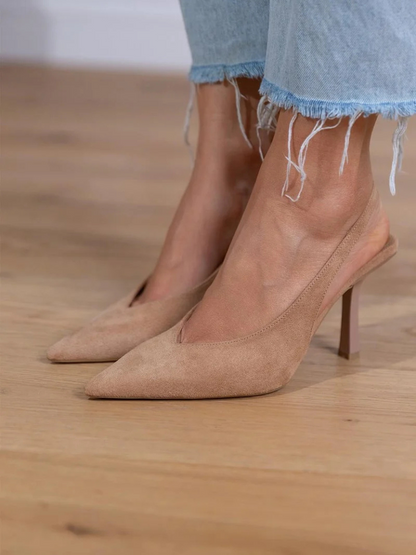 Sandalettes à Talon Slingback Isabelle
