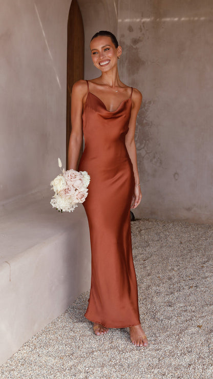 Milano | Robe longue à bretelles