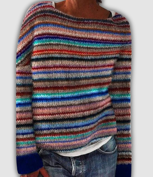 Jorine | Pull rétro élégant