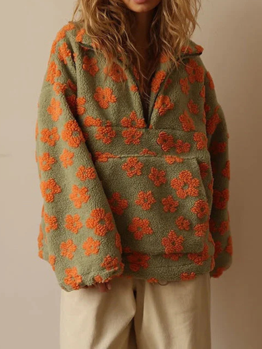 Roxanne Fleece Sweatshirt