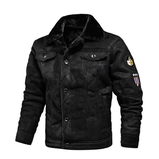 Viktor™ | Veste en cuir élégante et polyvalente pour hommes