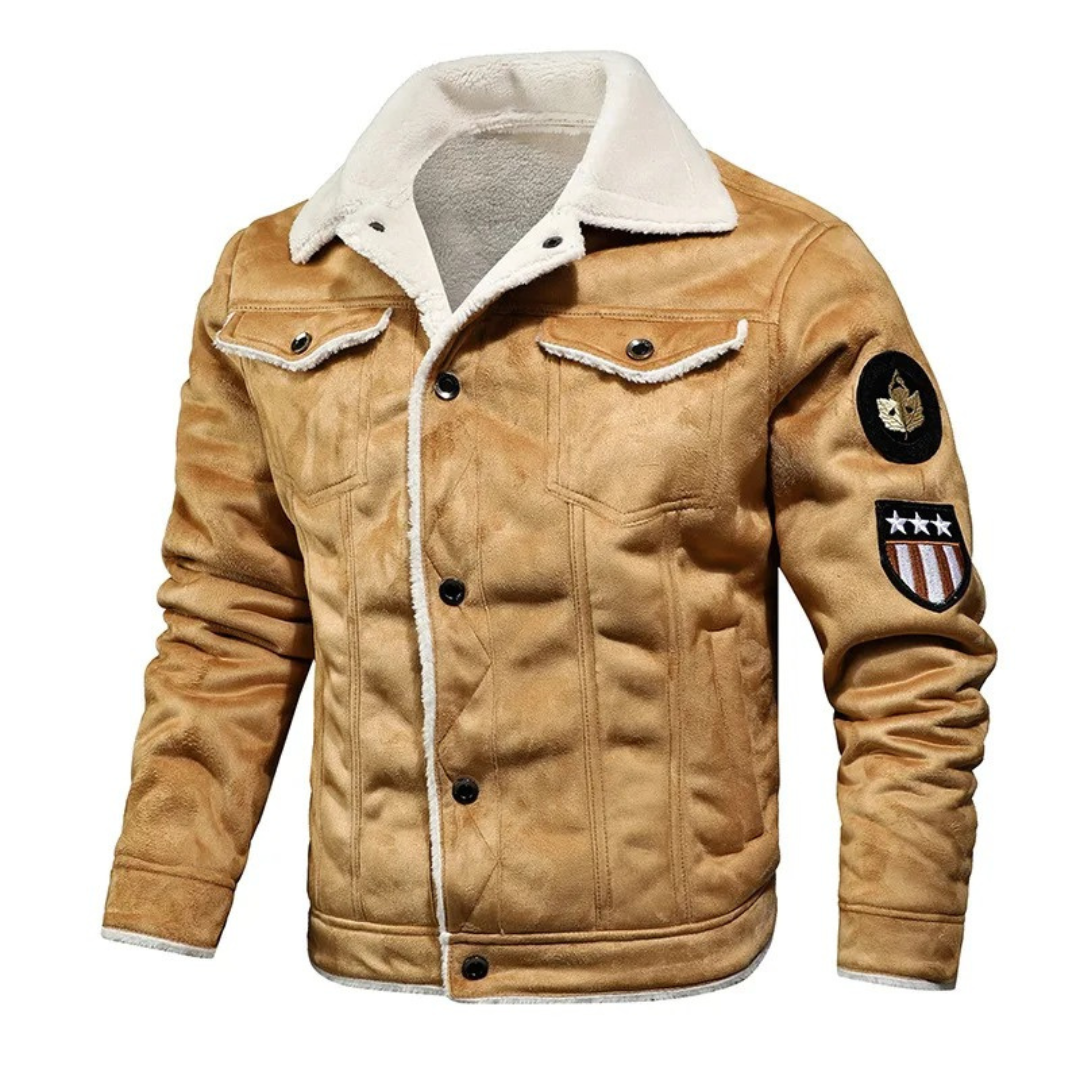 Viktor™ | Veste en cuir élégante et polyvalente pour hommes