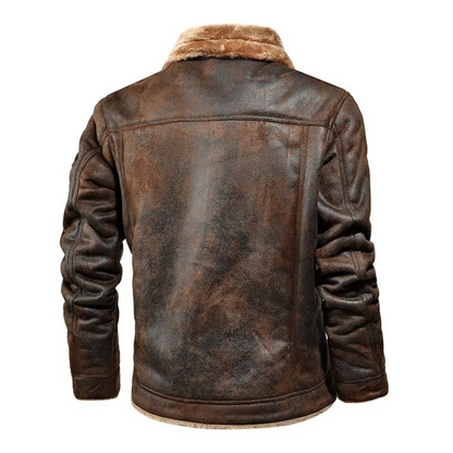 Viktor™ | Veste en cuir élégante et polyvalente pour hommes