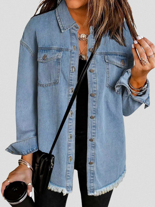 CLASSIC ANGELA DENIM SHIRT