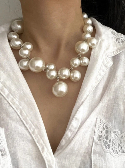 Collier Maria Bold En Perles