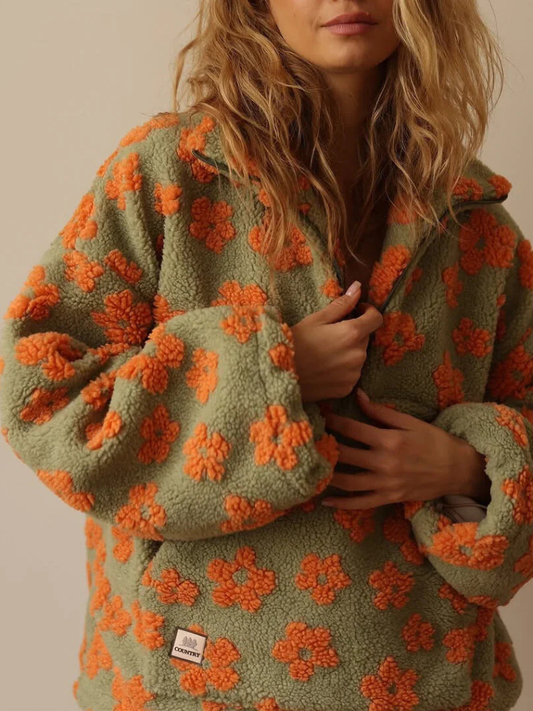 Roxanne Fleece Sweatshirt