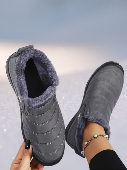 Vicky Cozy Winter Slip-On Boots