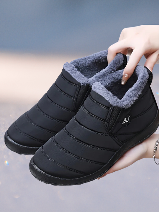 Vicky Cozy Winter Slip-On Boots