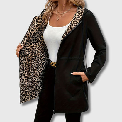 Sophie | Veste Léopard Élégante